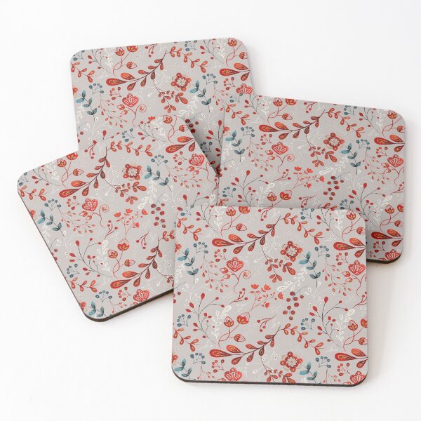 Item preview, Colorful Flora All Over Pattern designed and sold by joseech.