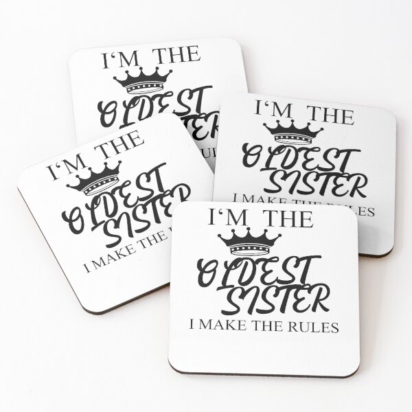 Item preview, I'm The Oldest Sister I Make The Rules designed and sold by Club7Studios.