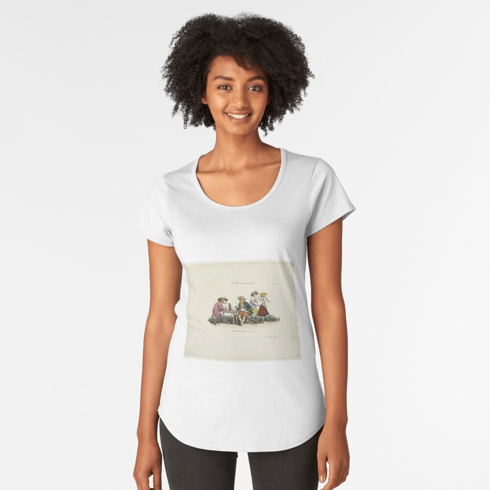 Item preview, Premium Scoop T-Shirt designed and sold by ebrawne.