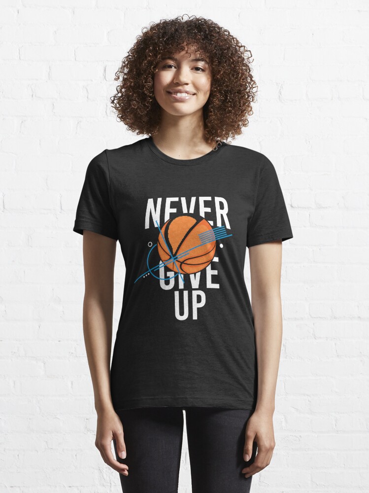 Newyork City Never Give Up Basketball TShirt | Buy Basketball T Shirts Online in India - TheSportStuff S