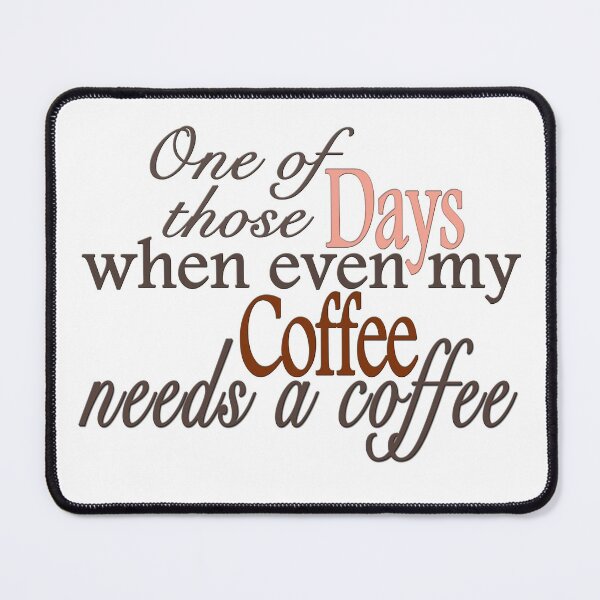 Item preview, Necesito un cafe designed and sold by MightyFineGoods.
