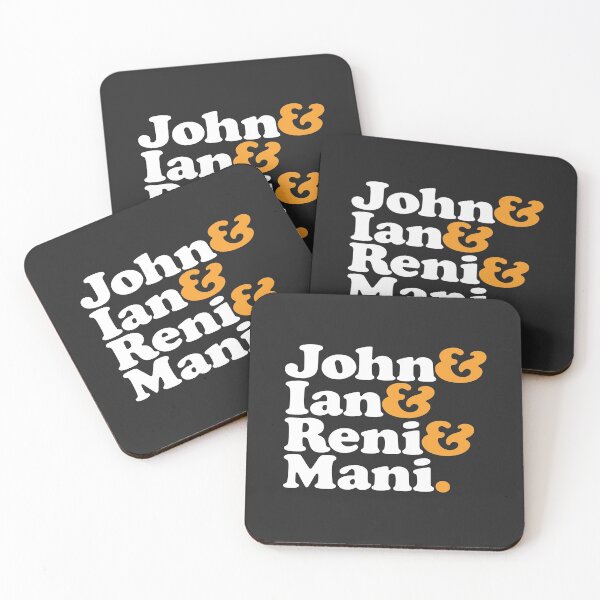 Artikelvorschau, Indie-Rock-Band John Ian Reni Mani entworfen und verkauft von eyepoo.