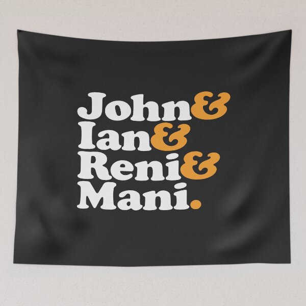 Item preview, Indie Rock Band John Ian Reni Mani designed and sold by eyepoo.