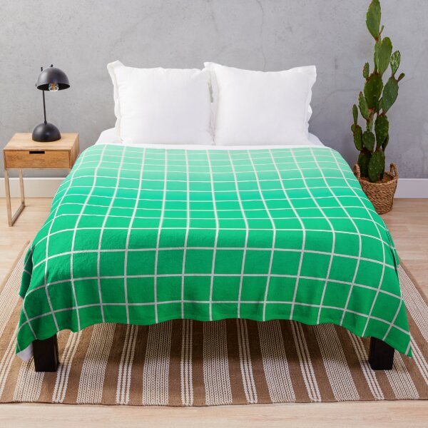 Item preview, Green ombré Tile Pattern designed and sold by EmmiLooArt.