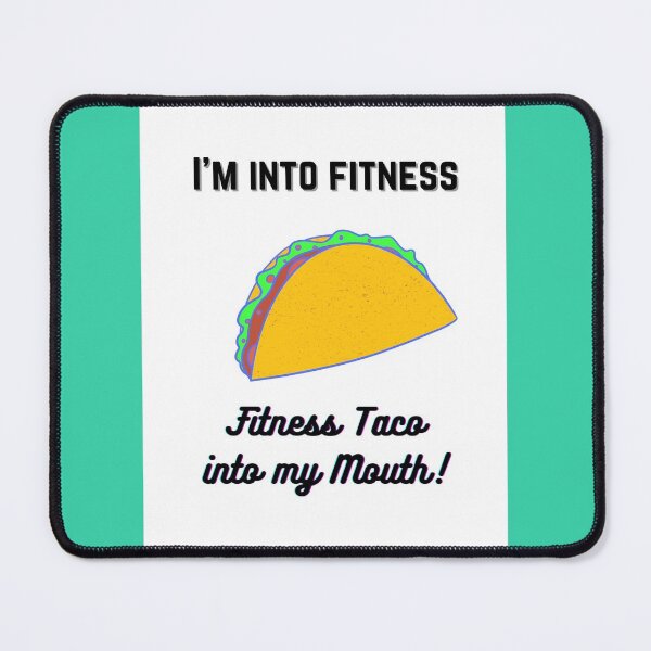 Item preview, Fitness Taco T-shirt , funny humorous taco shirt designed and sold by Megan Nicole Czerwinski.