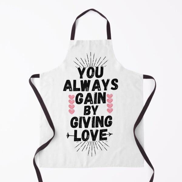 Item preview, valentine's day quote you always gain by giving love designed and sold by salahnewdesign.
