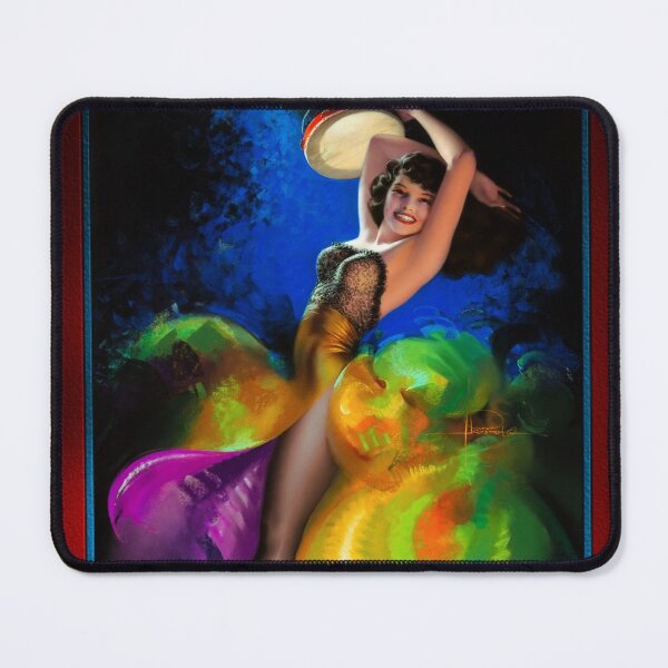 Item preview, Ripplin Rythm by Rolf Armstrong Vintage Remastered Xzendor7 Old Masters Art Reproductions designed and sold by Xzendor7 Digital Art Creations.