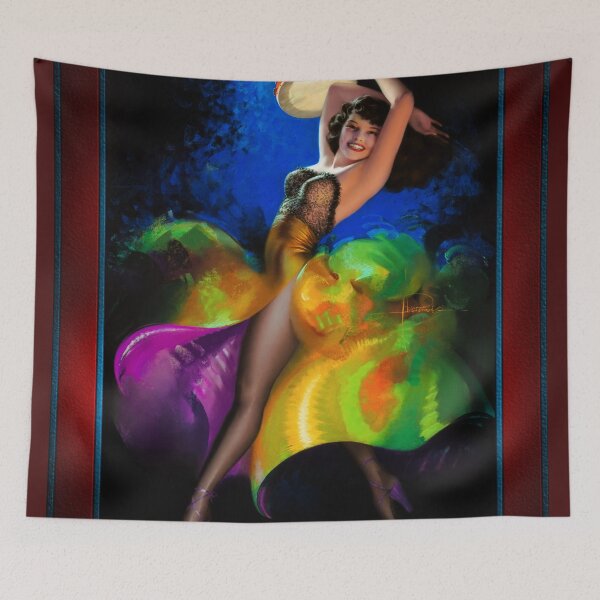 Item preview, Ripplin Rythm by Rolf Armstrong Vintage Remastered Xzendor7 Old Masters Art Reproductions designed and sold by Xzendor7 Digital Art Creations.