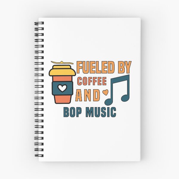 Item preview, fueled by coffee and bop music designed and sold by ONMON.