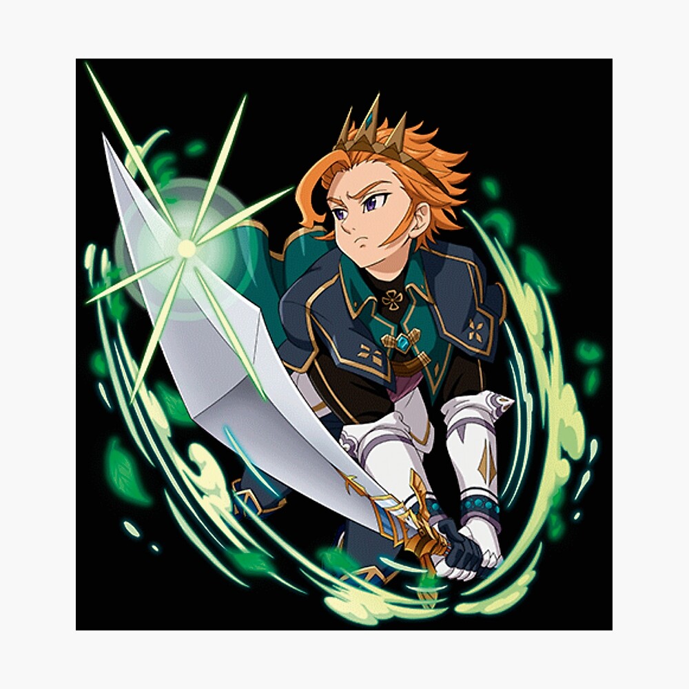 Arthur Pendragon Nanatsu No Taizai Poster By Lilubellelule Redbubble Arthur Pendragon Nanatsu No Taizai Poster By Lilubellelule Redbubble