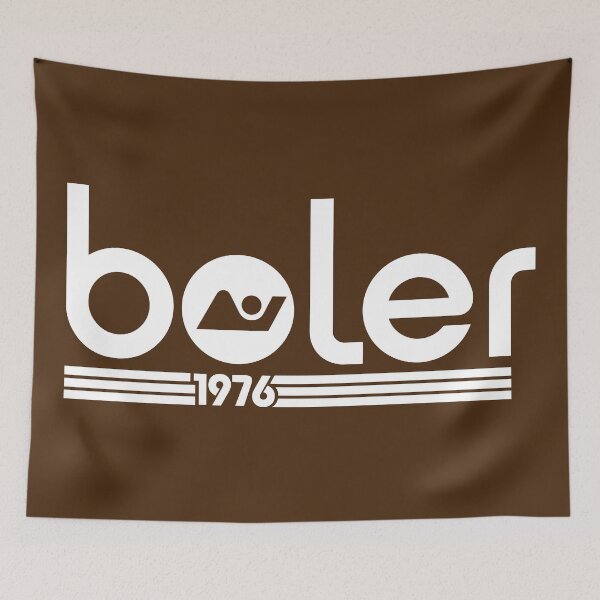 Item preview, Boler logo/wordmark 1976 for dark items designed and sold by buchananmab.