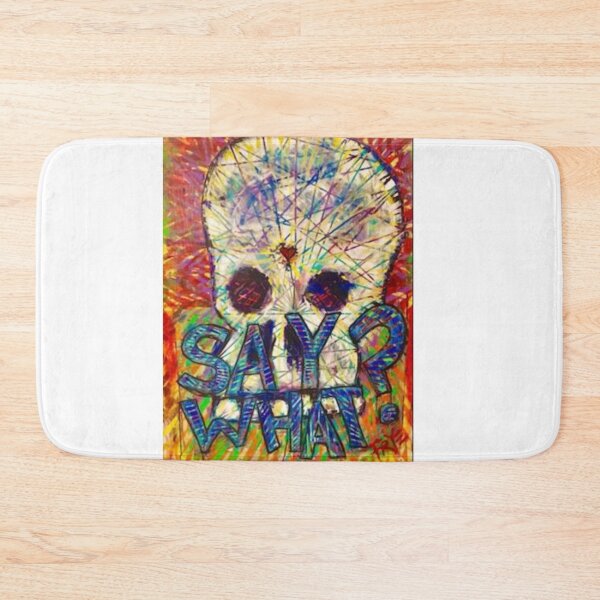 Item preview, "Say What?" Skull by Charlie Frye designed and sold by FryeFolkArt.