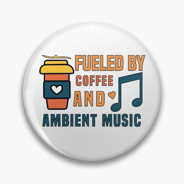 Artikelvorschau, angetrieben von Kaffee und Ambient-Musik entworfen und verkauft von Shorim.