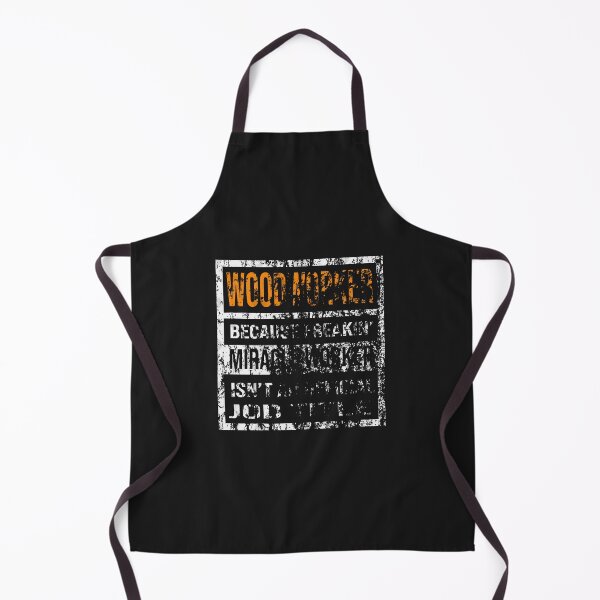 Item preview, Woodworker Because Freakin Miracle Worker Is Not An Official Job Title designed and sold by ebonykacyji.