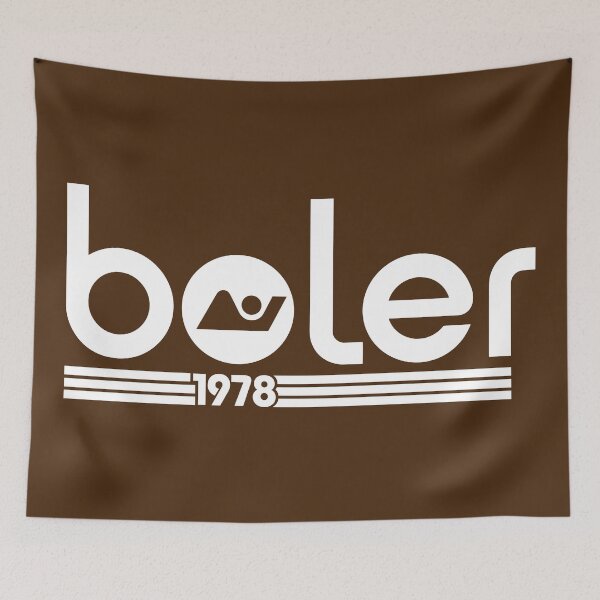 Item preview, Boler logo/wordmark 1978 for dark items designed and sold by buchananmab.