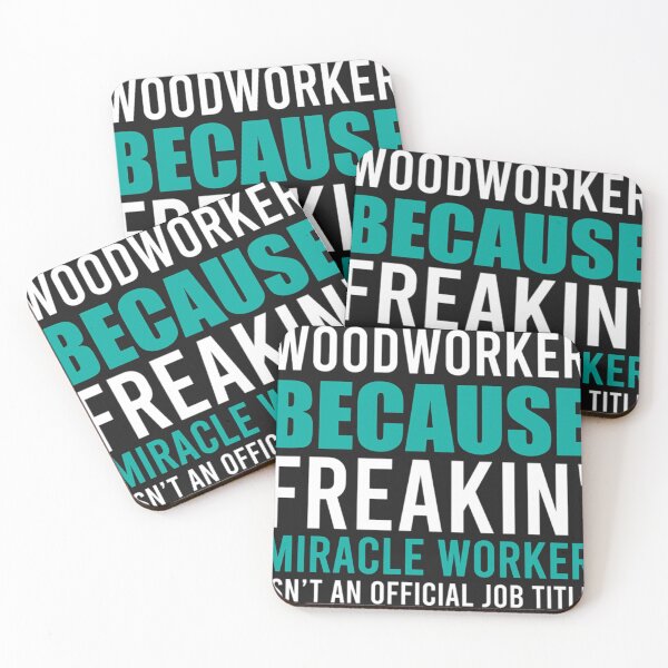 Item preview, Woodworker is a Miracle Worker designed and sold by ebonykacyji.