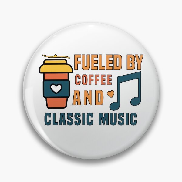 Item preview, fueled by coffee and classic music designed and sold by Shorim.