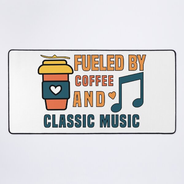 Item preview, fueled by coffee and classic music designed and sold by Shorim.