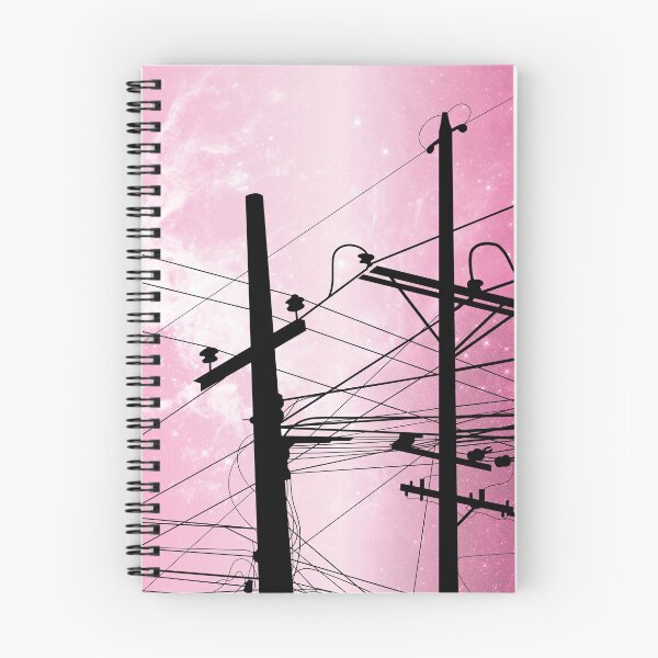 Item preview, Power Lines - Pink Space designed and sold by theblueofmyeye.