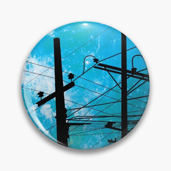 Artikelvorschau, Stromleitungen - Teal Space entworfen und verkauft von theblueofmyeye.