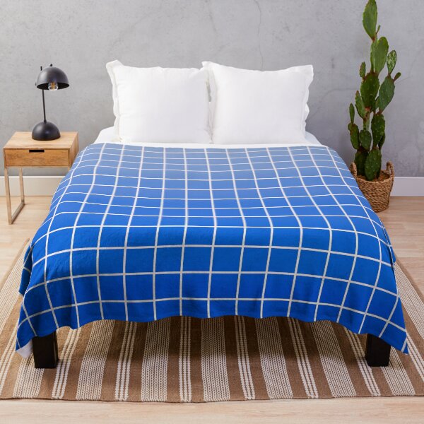 Item preview, Blue ombré Tile Pattern designed and sold by EmmiLooArt.