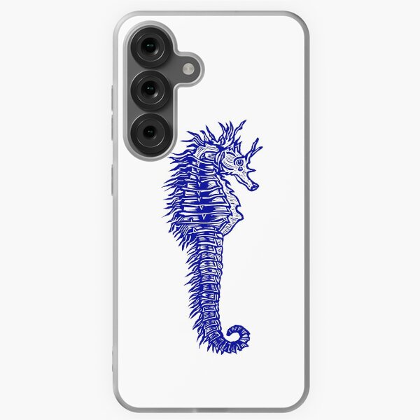 Spiny seahorse from historic illustration Samsung Galaxy Soft Case