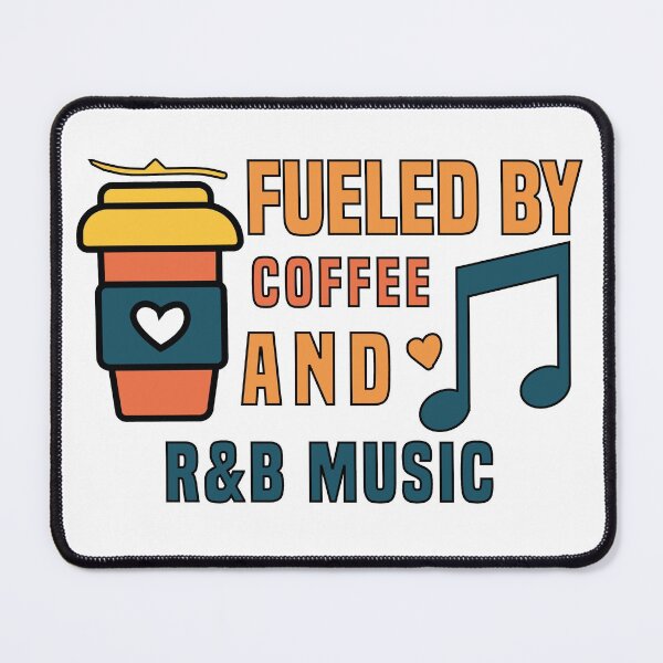 Item preview, impulsado por el café y la música R&B designed and sold by Shorim.