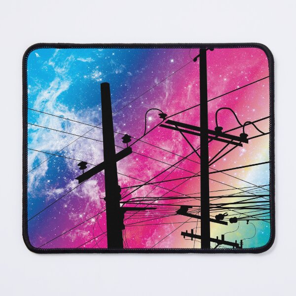 Item preview, Power Lines - Rainbow Space designed and sold by theblueofmyeye.