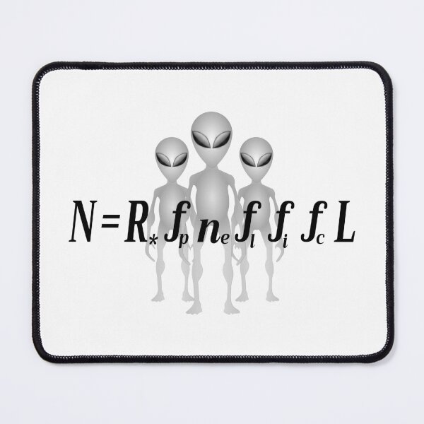 Item preview, Drake Equation With Aliens designed and sold by rewstudio.