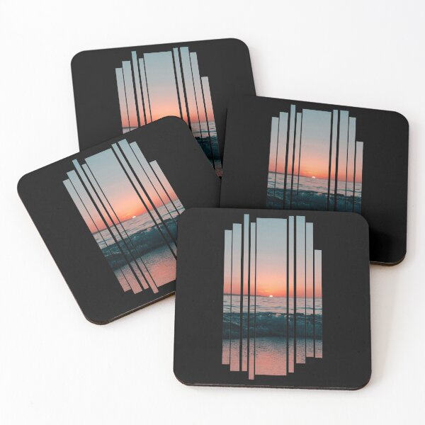 Item preview, ocean sunset landscape designed and sold by Starlordstore.