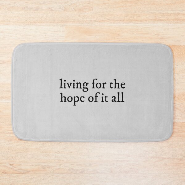 Item preview, Living For The Hope of It All August Lyrics Taylor Swift designed and sold by BoldNFresh.