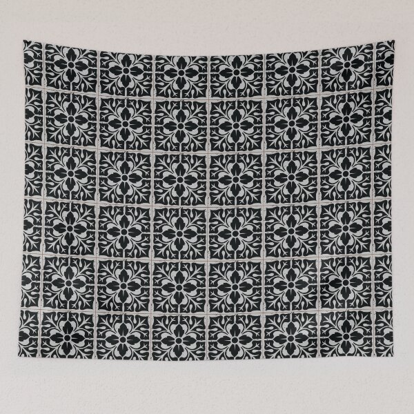 Item preview, Vintage black and white tiles 9 designed and sold by arkantus.