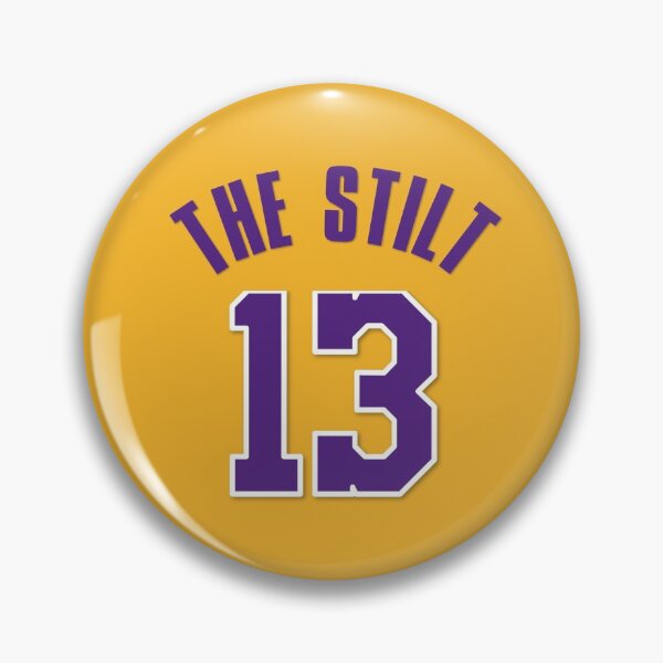 Item preview, Wilt 'The Stilt' Chamberlain 13 designed and sold by LakeshowThreads.