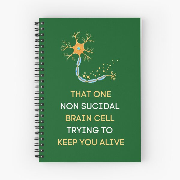 Item preview, Guardian of Sanity: That One Non Suicidal Brain Cell designed and sold by EnrichGraphics.
