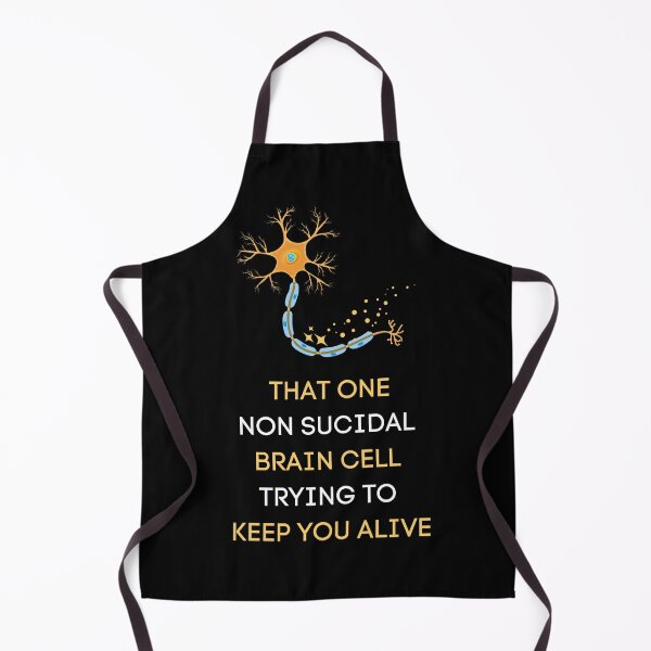 Item preview, Guardian of Sanity: That One Non Suicidal Brain Cell designed and sold by EnrichGraphics.