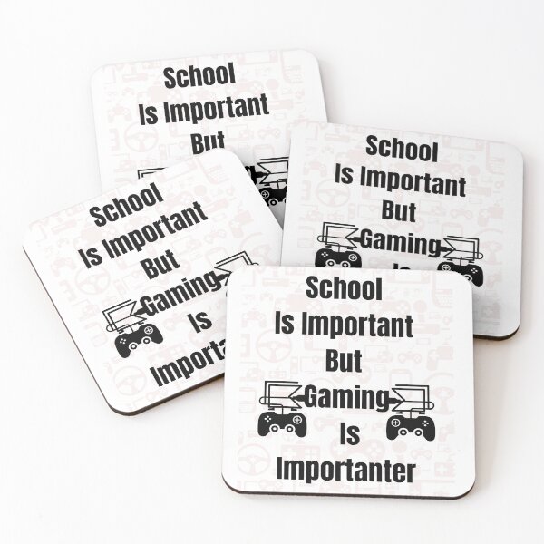 Item preview, School IS IMPORTANT BUT gaming is importanter designed and sold by Innovational.