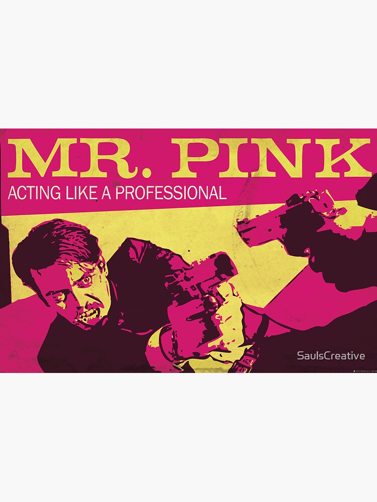 Mr, Pink - Tarantino - Sticker