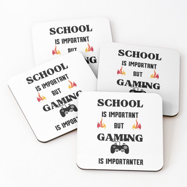 Item preview, School IS IMPORTANT BUT gaming is importanter designed and sold by Innovational.