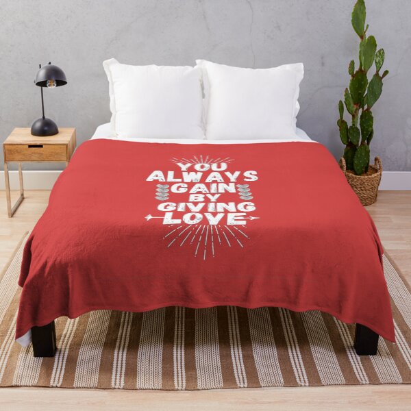 Item preview,  valentine's day quote you always gain by giving love designed and sold by salahnewdesign.