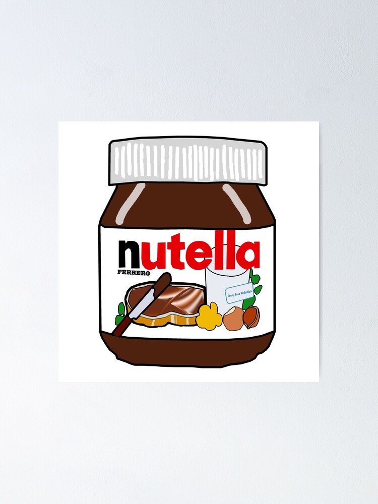 Cadeaux personnalisés pour mini pots en verre de Nutella 