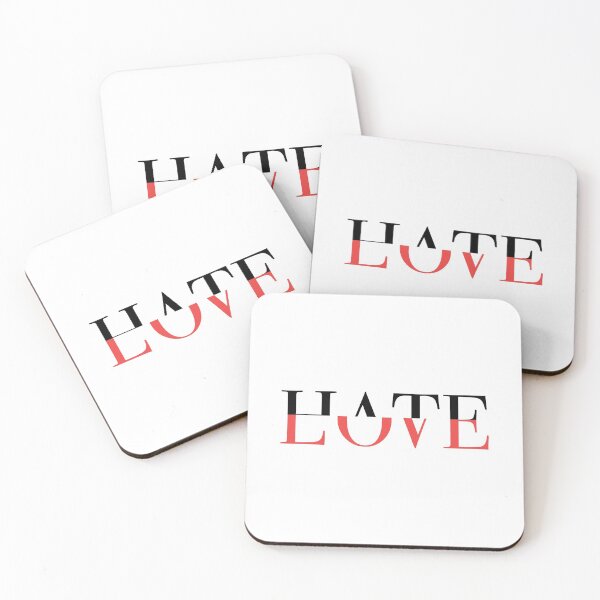 Item preview, Love/Hate designed and sold by tiarlizard.