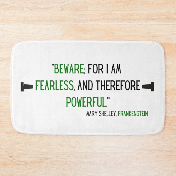 Item preview, Frankenstein by Mary Shelley Quote designed and sold by ShopLizCreates.