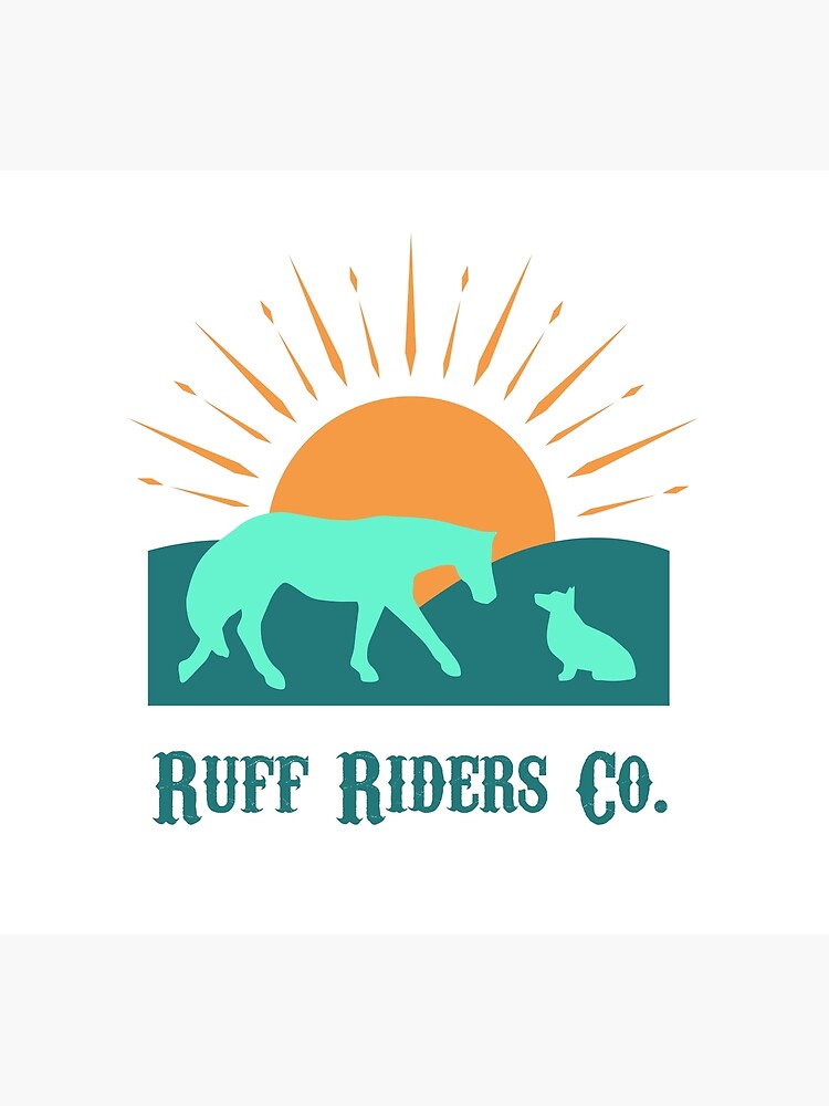 “Ruff Riders Co Official Logo” Poster for Sale by RuffRidersCo | Redbubble