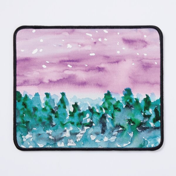 Item preview, Night sky (watercolour) designed and sold by carmwong.
