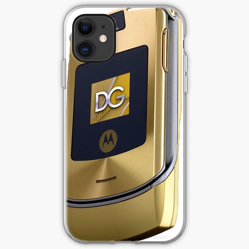 "Motorola Razr gold " iPhone Case & Cover by jackiekeating Redbubble
