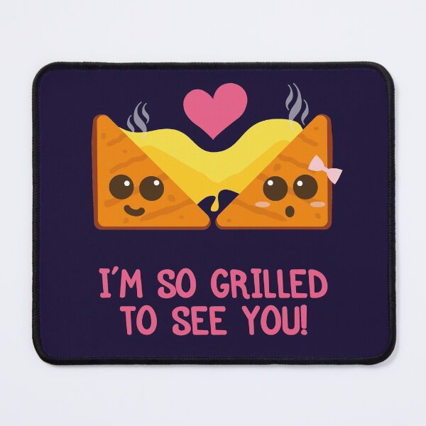 Item preview, Romantic Grilled Cheese | Valentine's Day Gift Ideas designed and sold by Fluffy-Vectors.