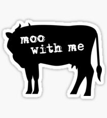 Rent - Moo With Me Sticker