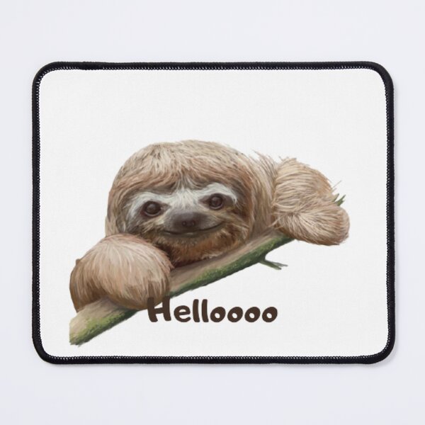 Item preview, sweet sloth designed and sold by BiHstore.