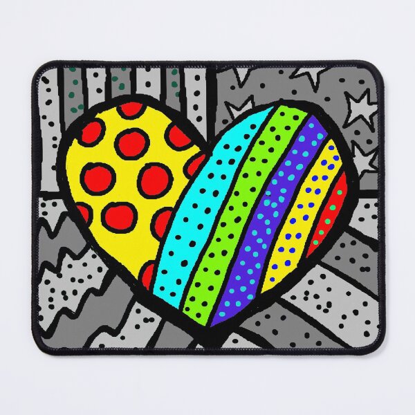 Item preview, Rainbow,Tag,grey,Heart by LowEndGraphics designed and sold by LowEndGraphics.