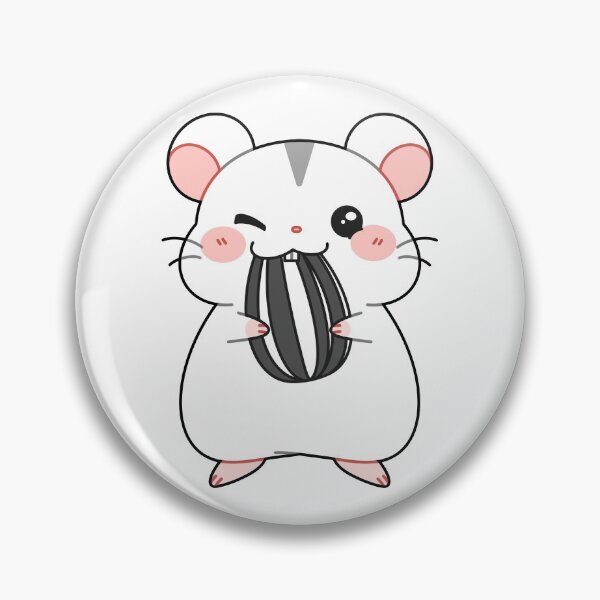 Item preview, Winter White Dwarf Hamster Pearl designed and sold by MadeByBeata.